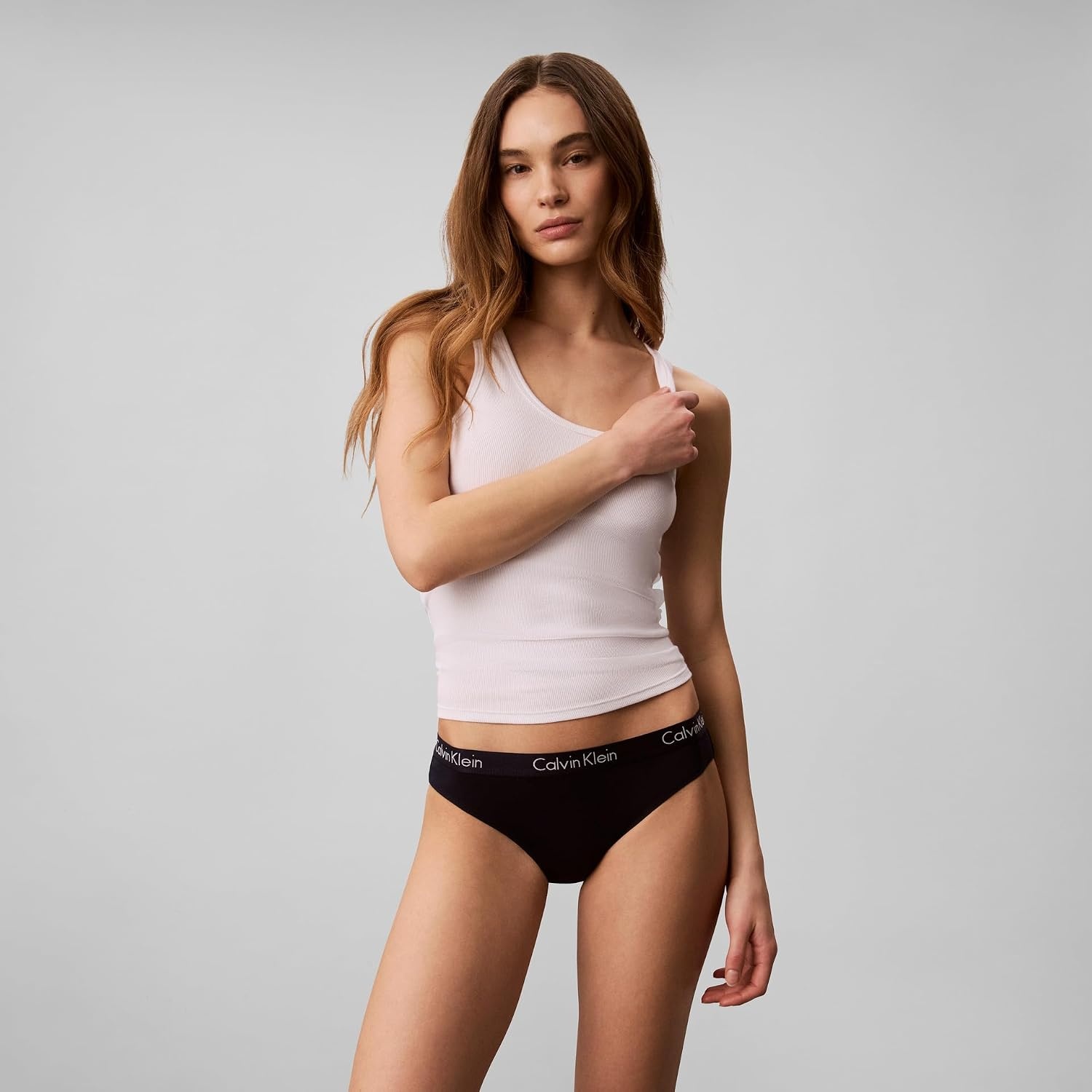image:imageCalvin Klein womens Motive Cotton Multipack Bikini Panty 3 PackShoreline Cedar Ice Water