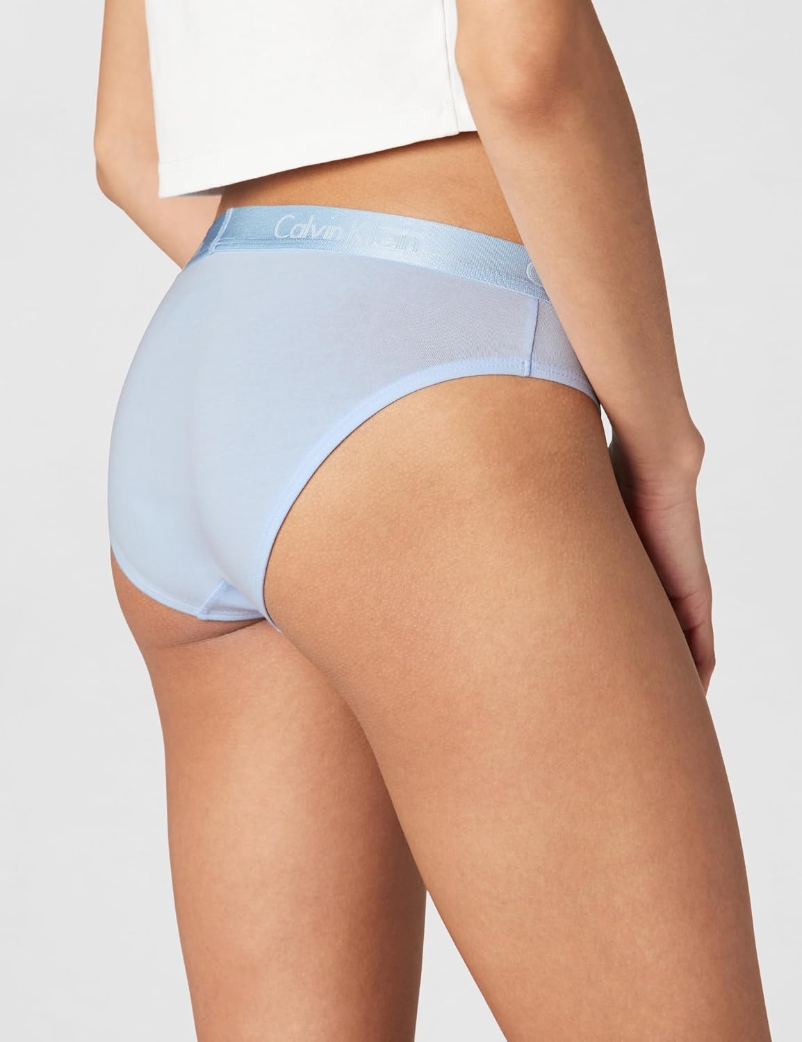 image:imageCalvin Klein womens Motive Cotton Multipack Bikini Panty 3 PackShoreline Cedar Ice Water