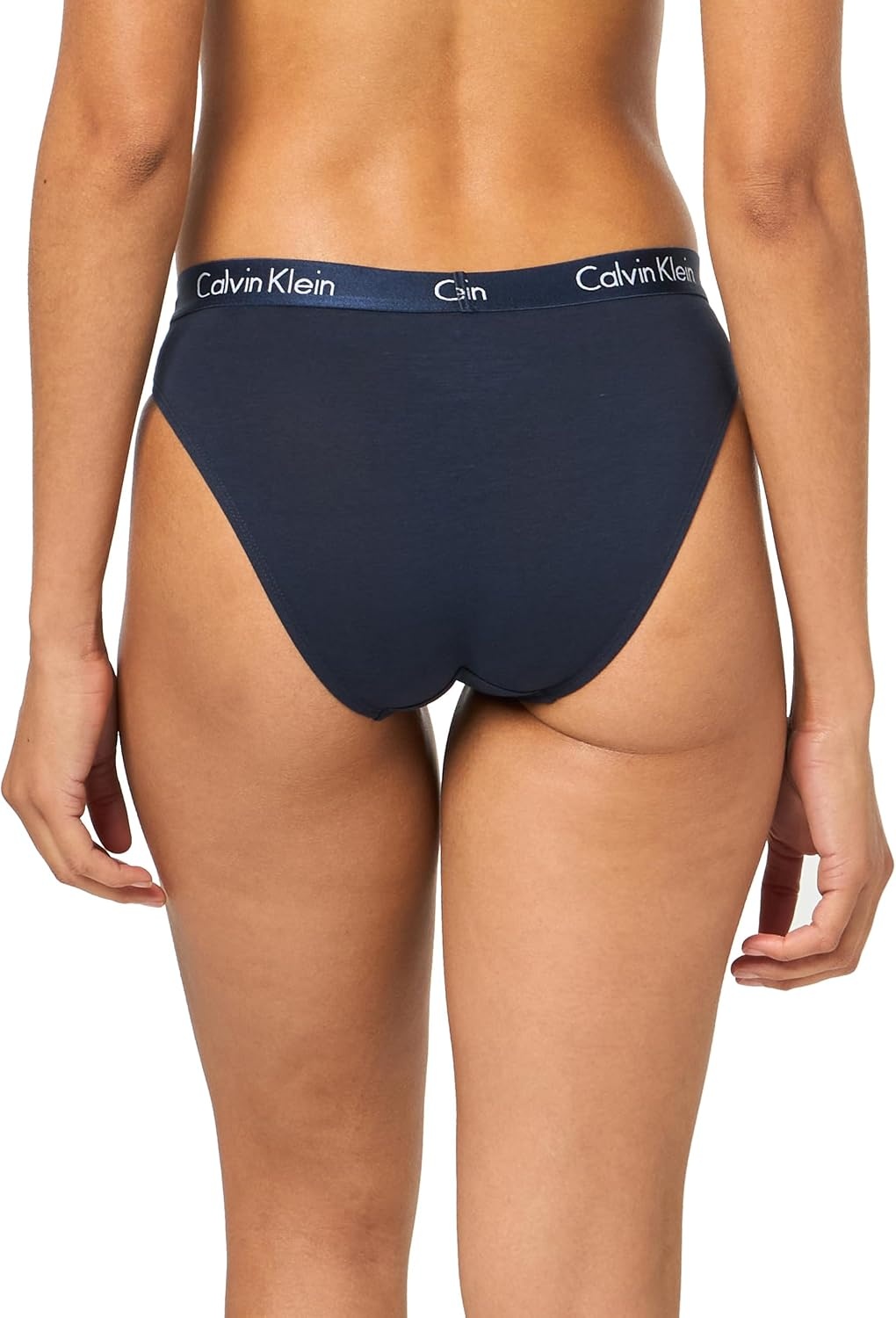 image:imageCalvin Klein womens Motive Cotton Multipack Bikini Panty 3 PackShorelineBlushFeeder Stripeblush