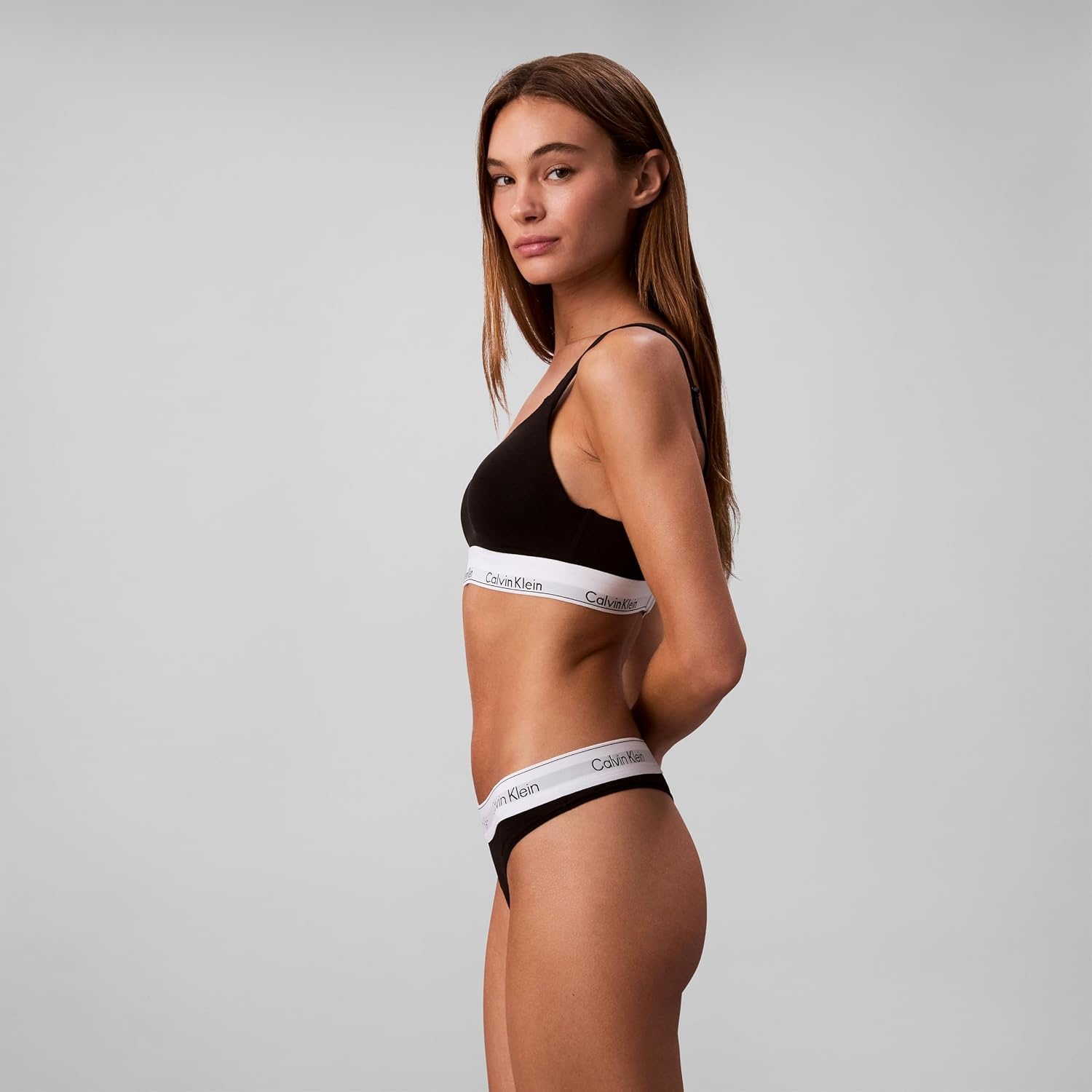 image:imageIcon Cotton Modal Lift BraletteBlack
