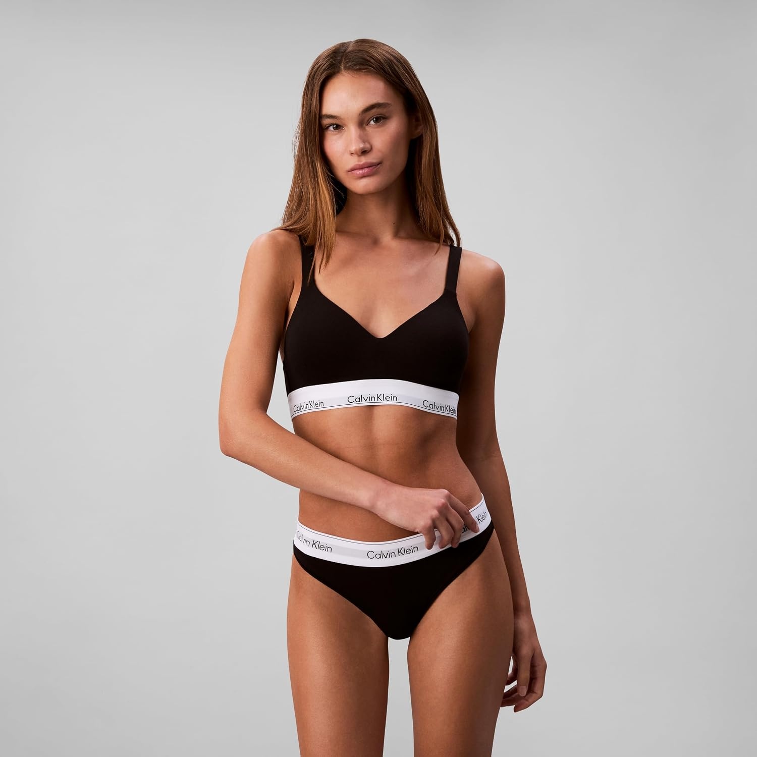 image:imageIcon Cotton Modal Lift BraletteBlack