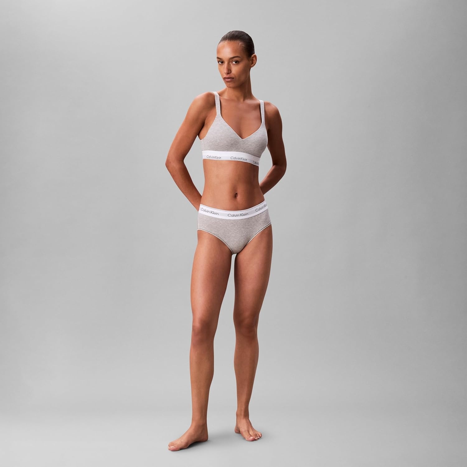 image:imageIcon Cotton Modal Lift BraletteGrey Heather