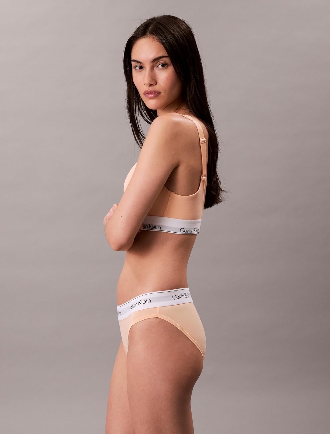 image:imageIcon Cotton Modal Lift BralettePeach Bliss