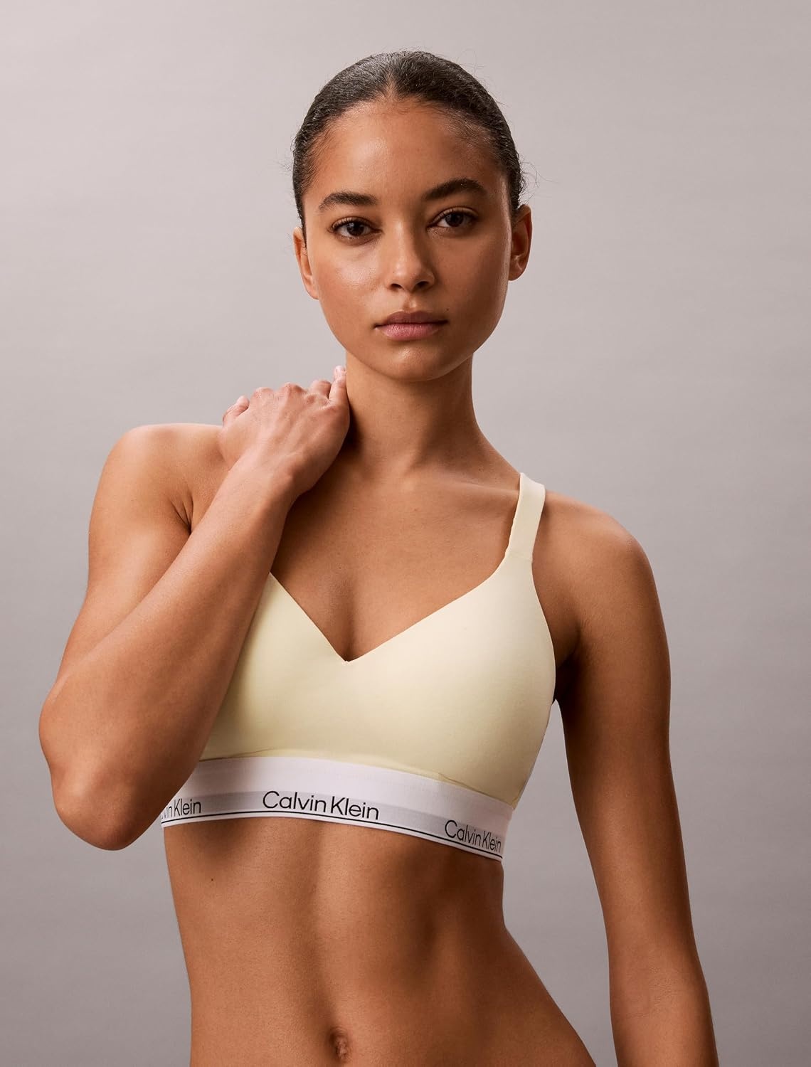 image:imageIcon Cotton Modal Lift BralettePear Sorbet