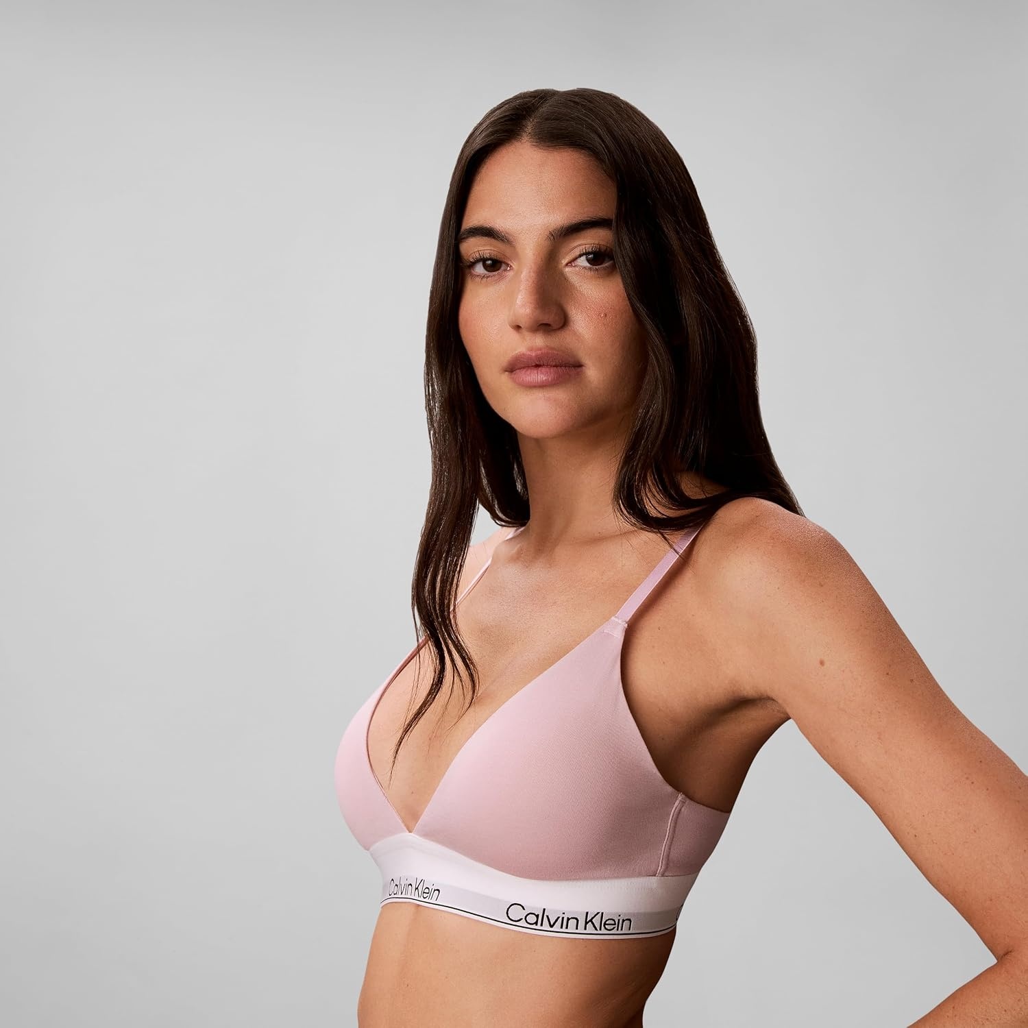 image:imageIcon Cotton Modal Lightly Lined Triangle BraletteHawaii Orchid
