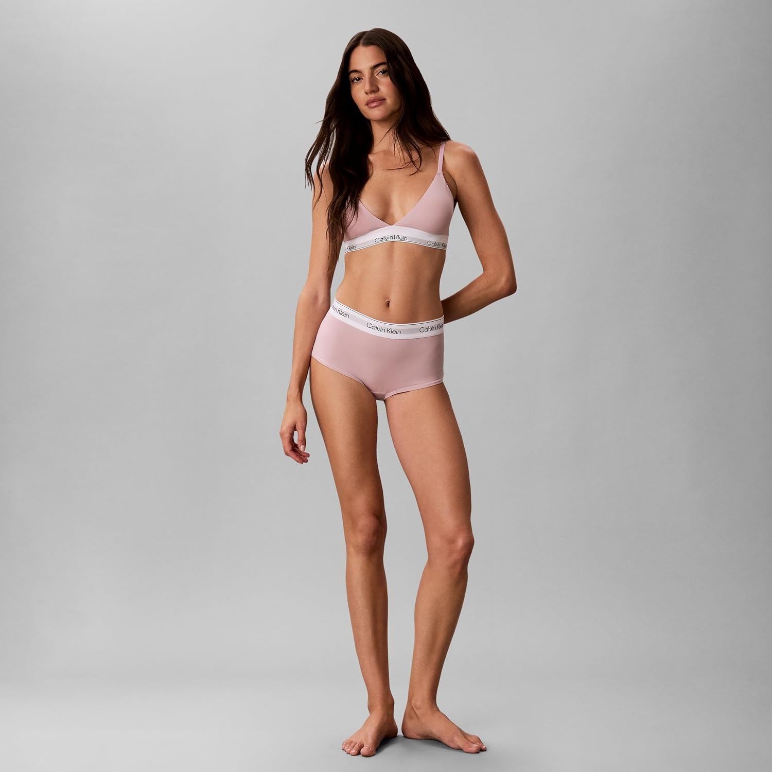 image:imageIcon Cotton Modal Lightly Lined Triangle BraletteHawaii Orchid