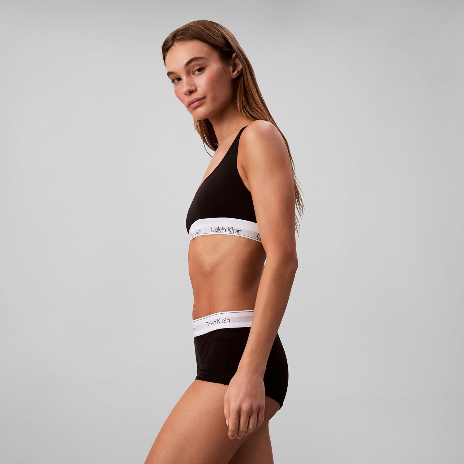 image:imageIcon Cotton Modal Unlined BraletteBlack