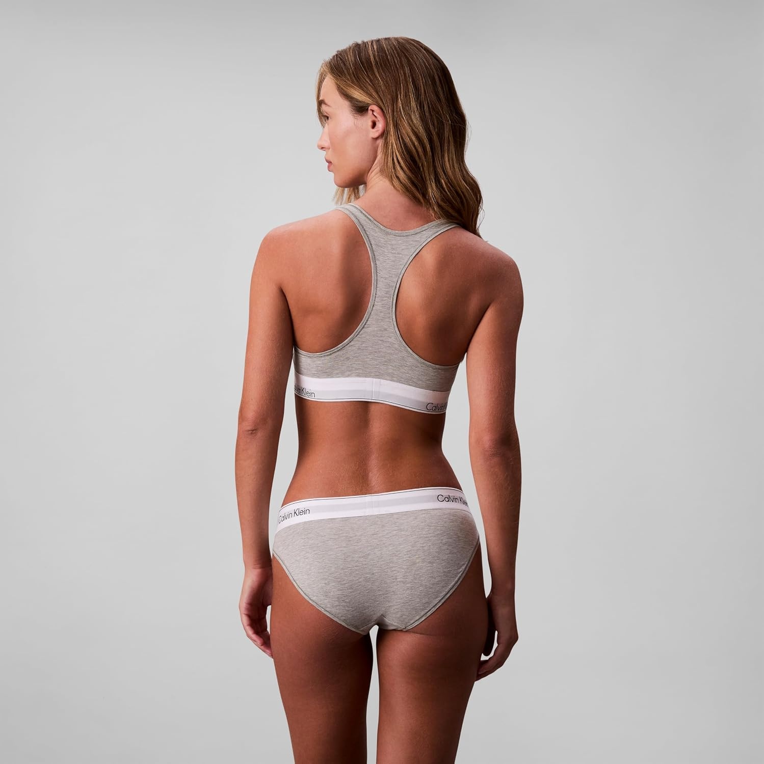 image:imageIcon Cotton Modal Unlined BraletteGrey Heather