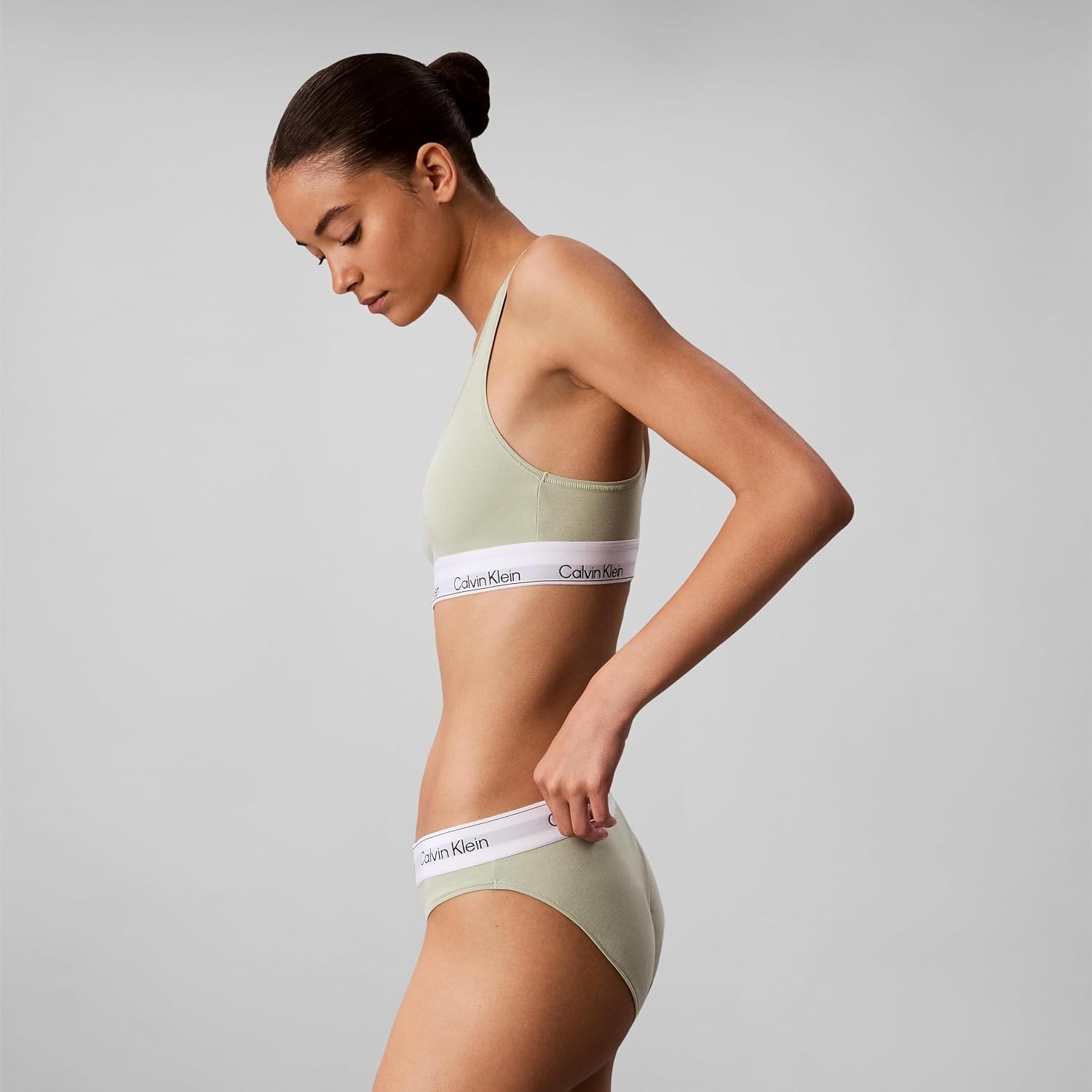 image:imageIcon Cotton Modal Unlined BralettePale Mint