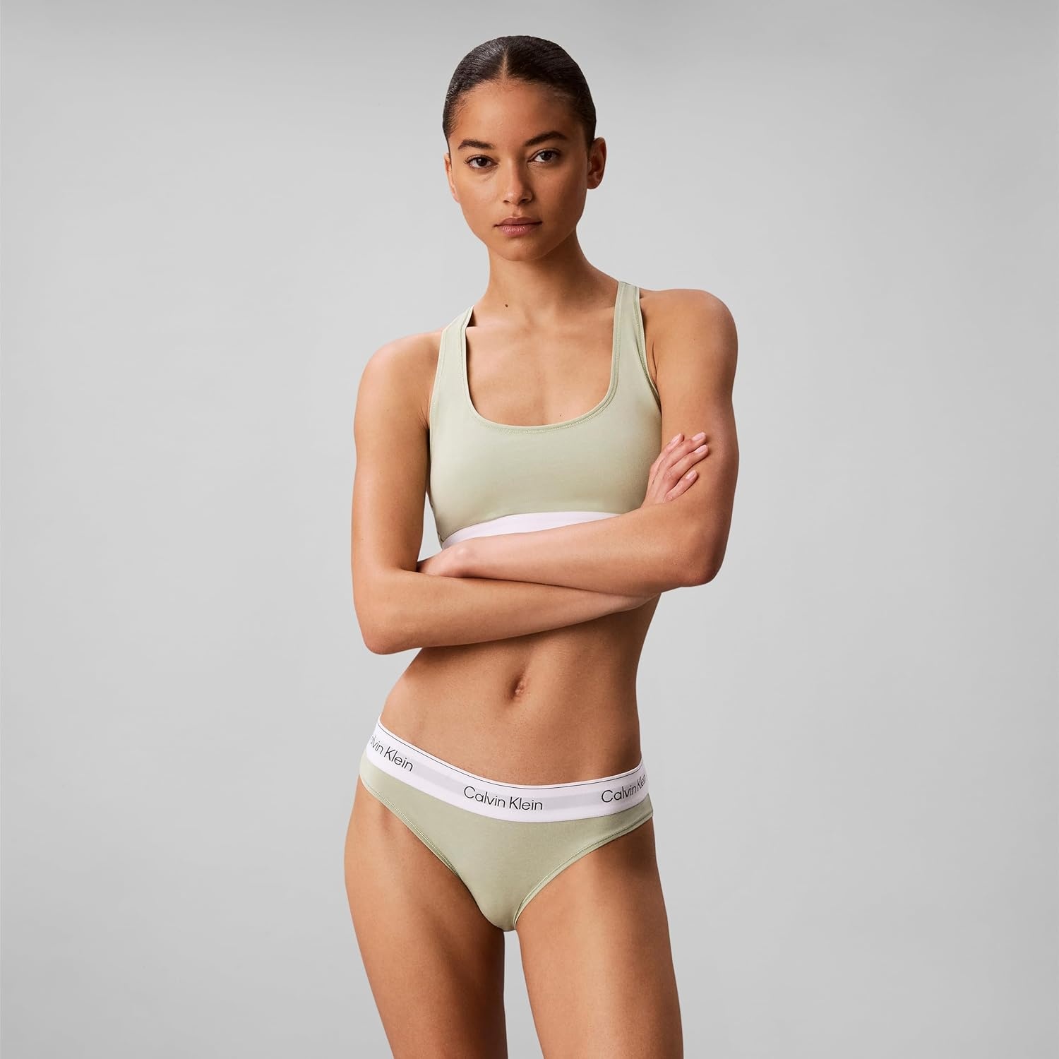 image:imageIcon Cotton Modal Unlined BralettePale Mint