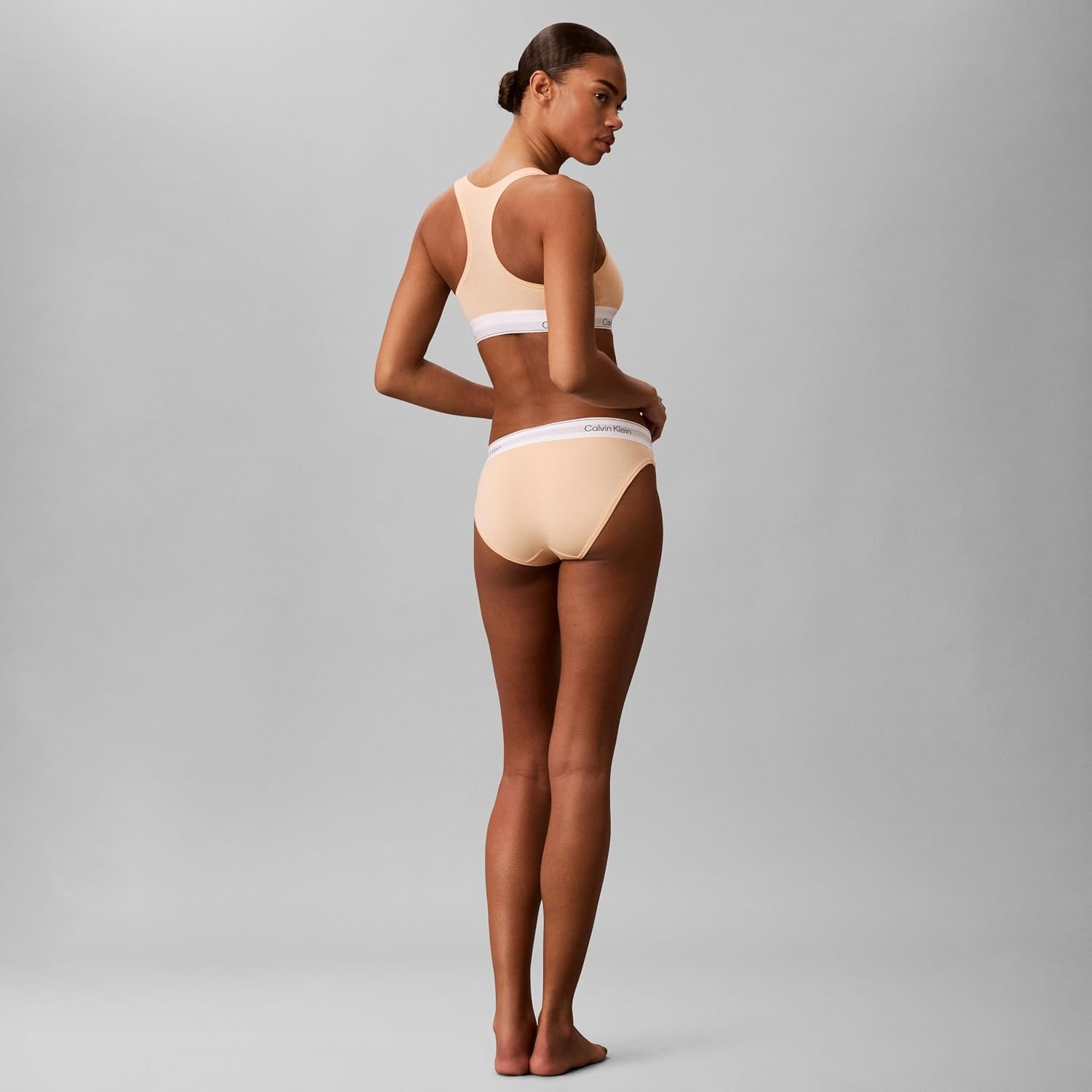 image:imageIcon Cotton Modal Unlined BralettePeach Bliss