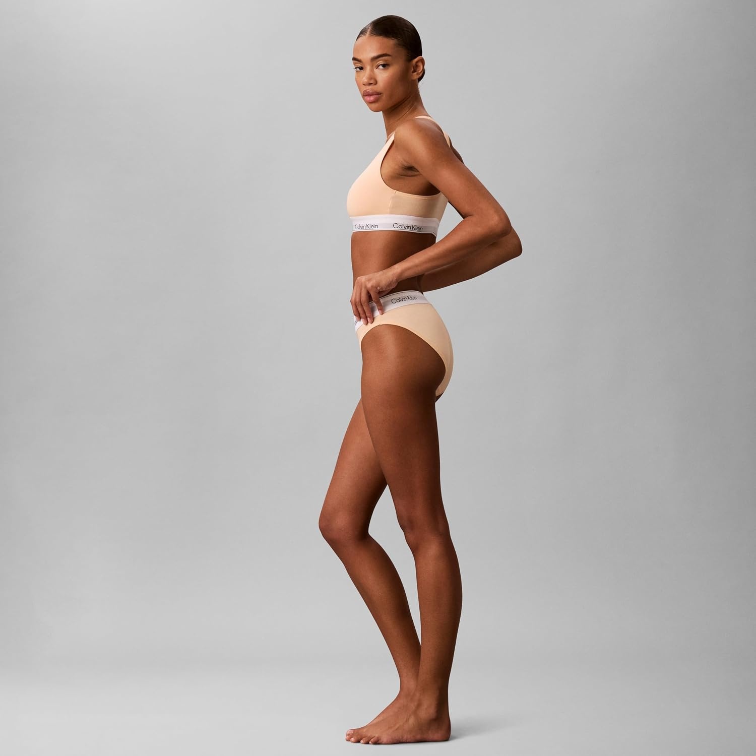 image:imageIcon Cotton Modal Unlined BralettePeach Bliss