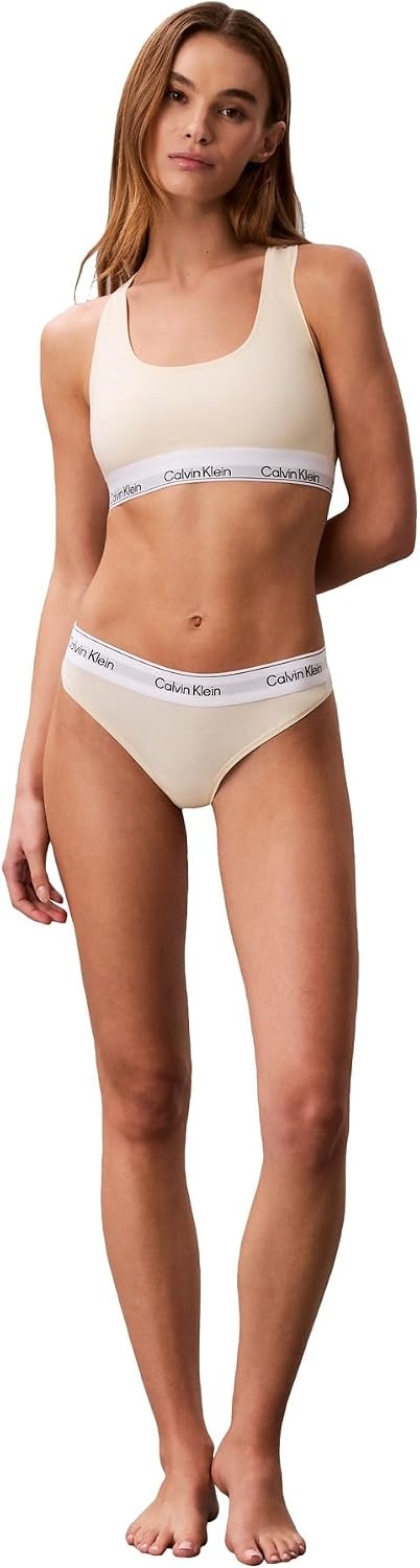 image:imageIcon Cotton Modal Unlined BralettePear Sorbet