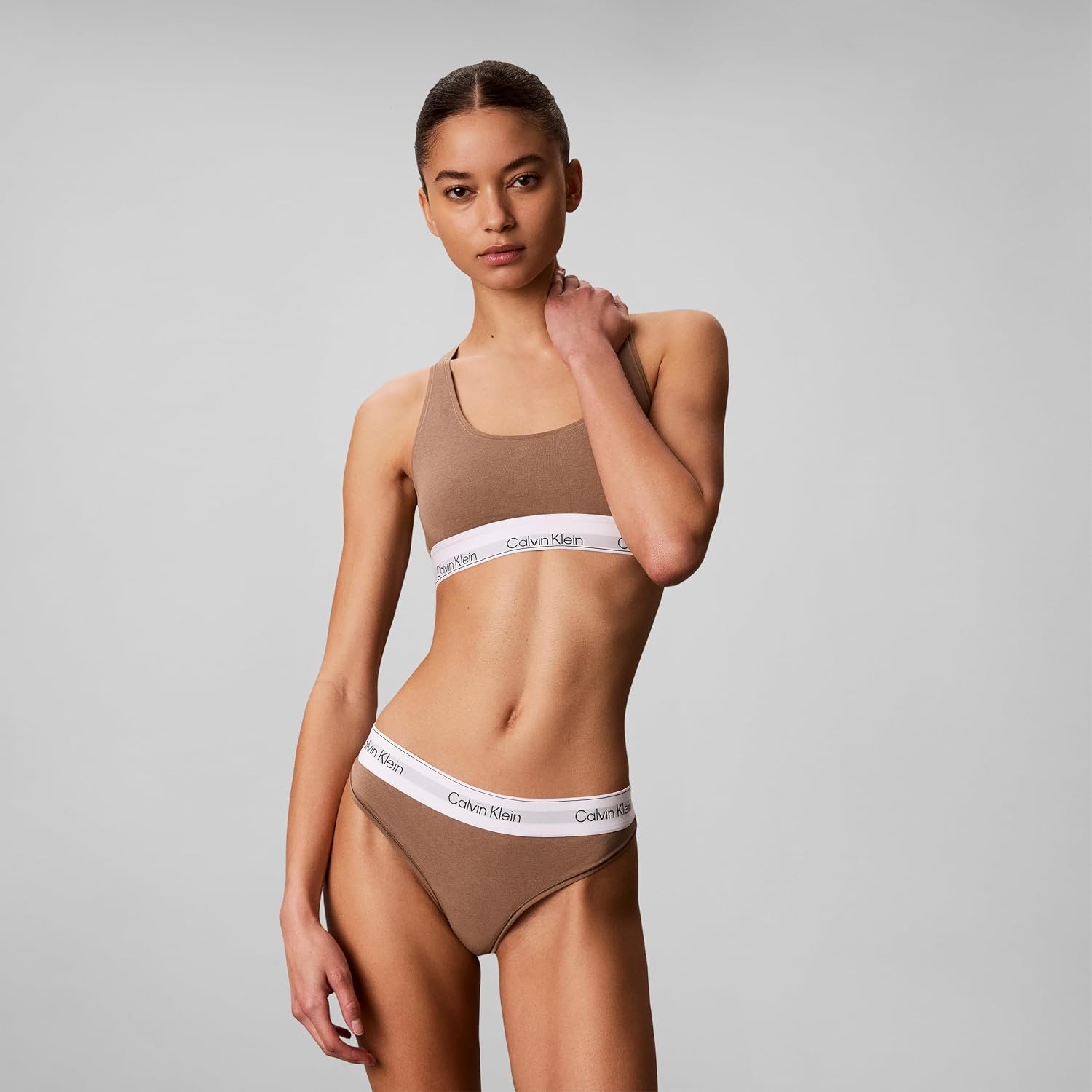 image:imageIcon Cotton Modal Unlined BraletteSoft Mocha
