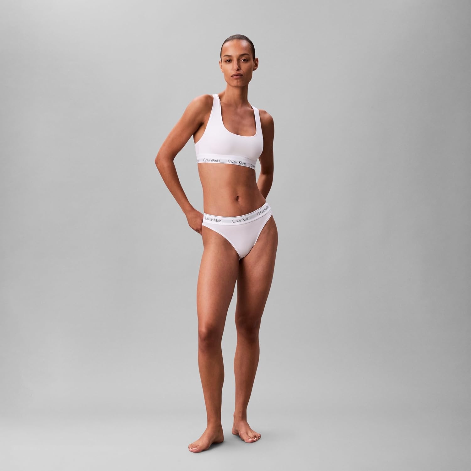 image:imageIcon Cotton Modal Unlined BraletteWhite