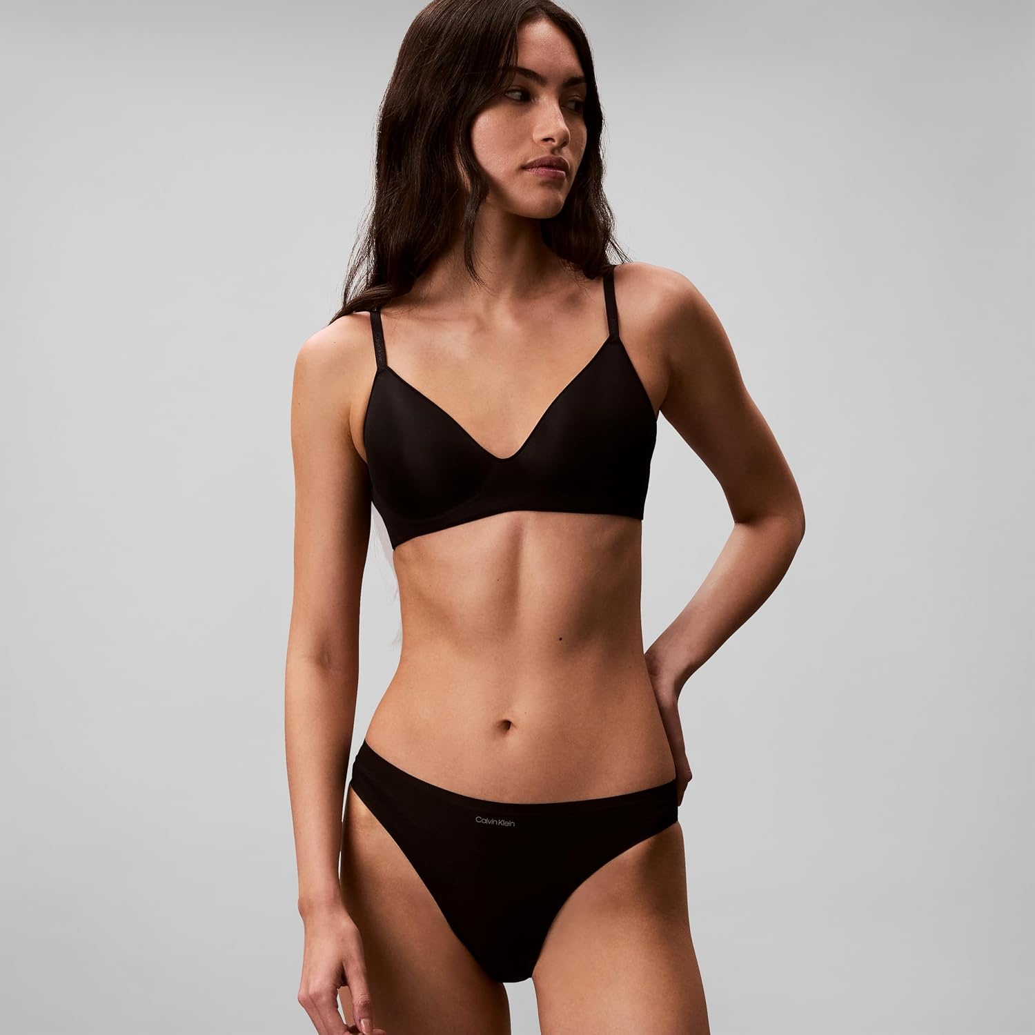 image:imagePerfectly Fit Ultralight Lightly Lined Demi Wirefree BraBlack