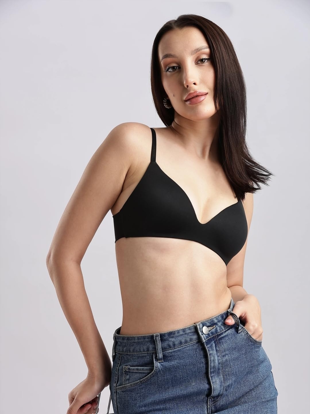 image:imagePerfectly Fit Wirefree TShirt BraBlack