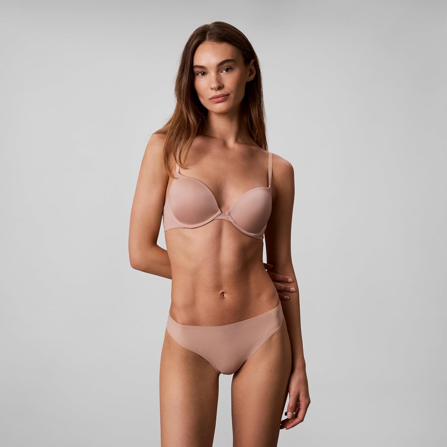 image:imagePure Micro Push Up Plunge Bra 2 PackCedarSparrow