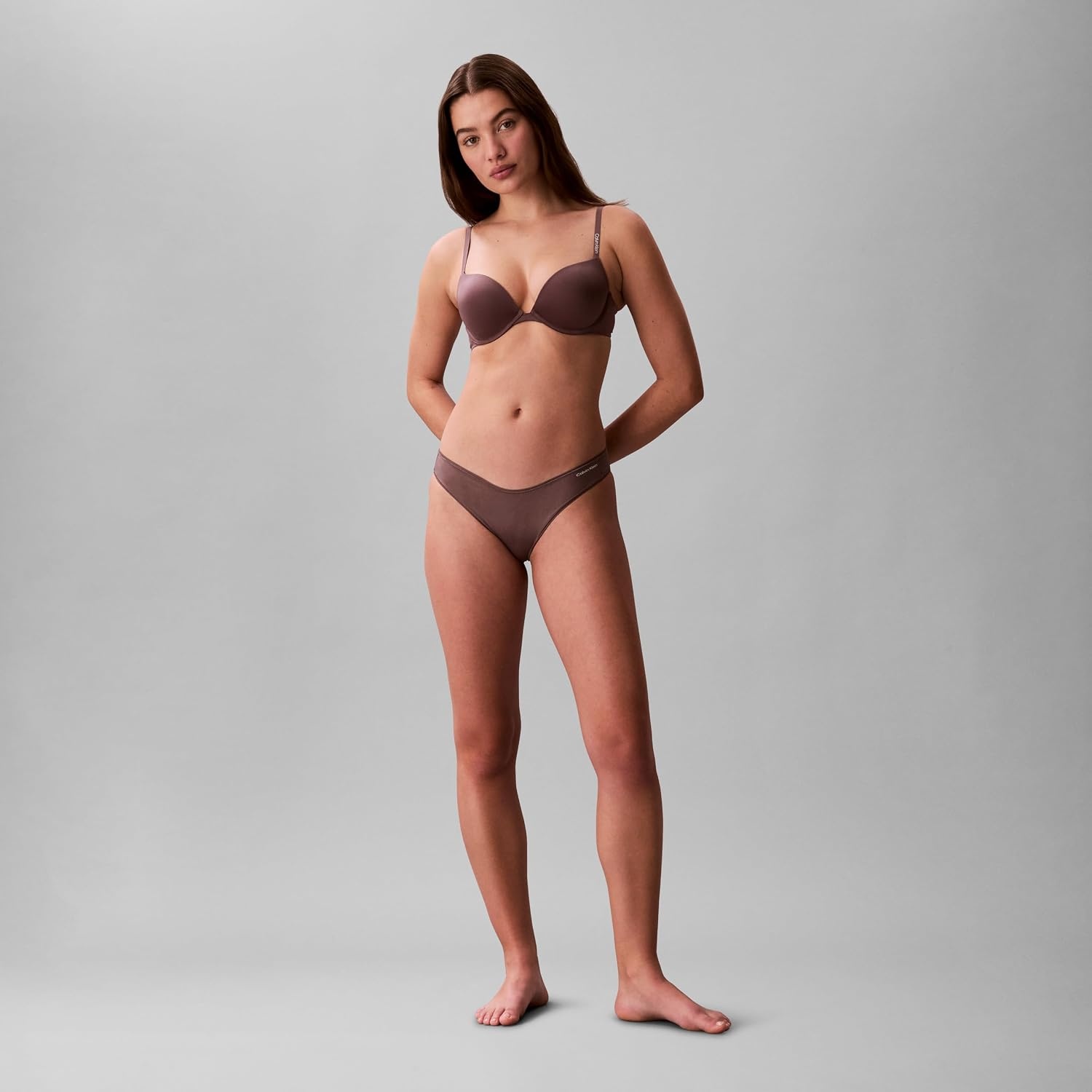 image:imagePure Micro Push Up Plunge Bra 2 PackFresh TaupeSparrow