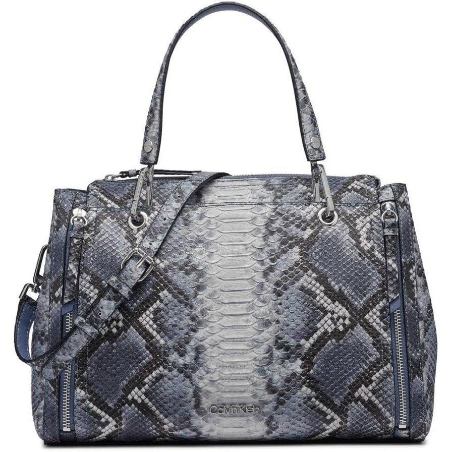 image:imageCalvin Klein Bubble Lamb Novelty Organization SatchelBlue Multi