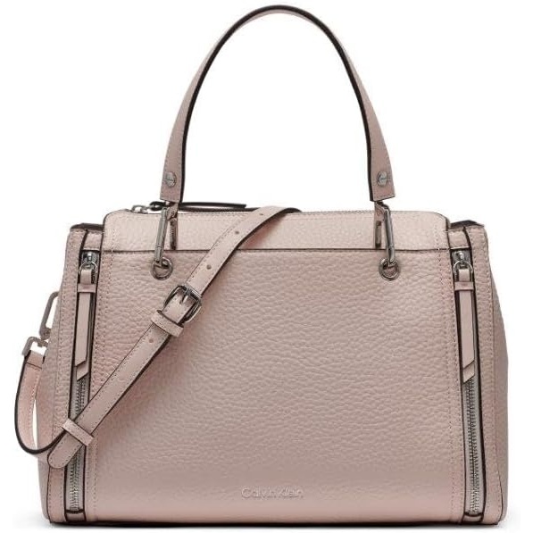 image:imageCalvin Klein Bubble Lamb Novelty Organization SatchelPetal