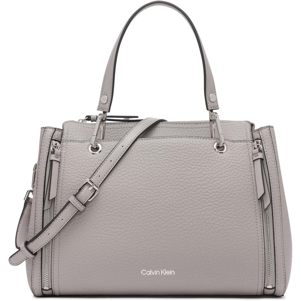 image:imageCalvin Klein Bubble Lamb Novelty Organization SatchelStone