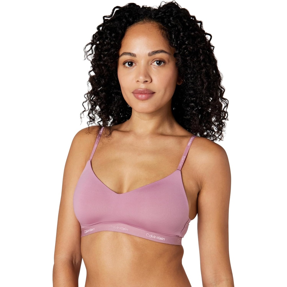 image:imageCalvin Klein Form to Body Lightly Lined BraletteSoft Mauve
