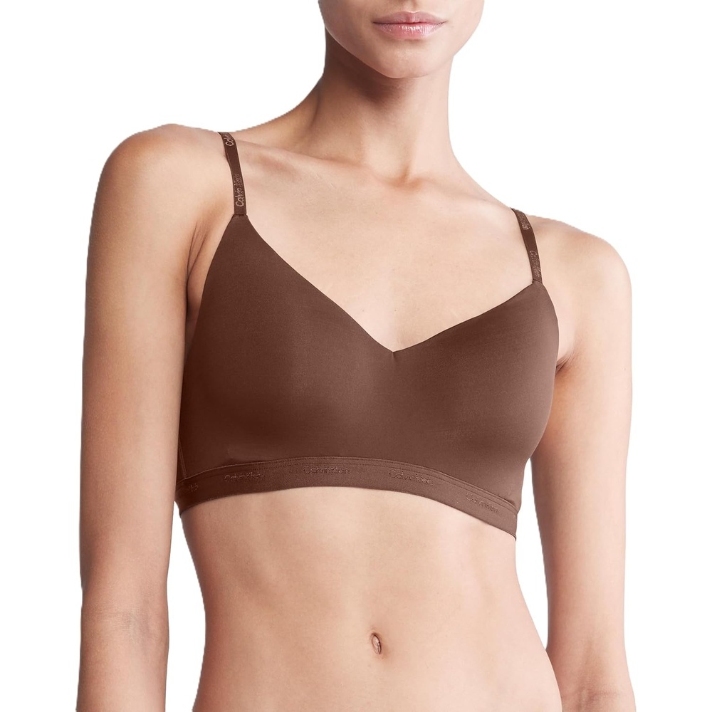image:imageCalvin Klein Form to Body Lightly Lined BraletteUmber