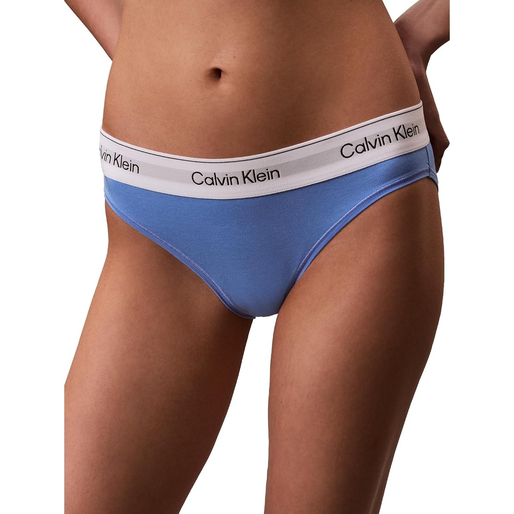 image:imageCalvin Klein Icon Cotton Modal BikiniBlue Descent
