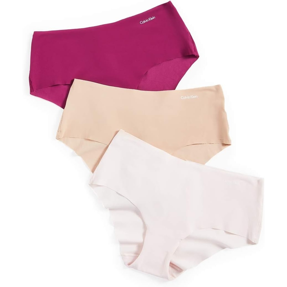 image:imageCalvin Klein Invisibles Hipster Multipack PantyLight CaramelNymphs ThighCovet