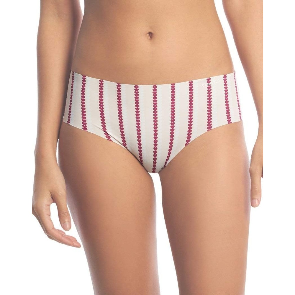 image:imageCalvin Klein Invisibles Hipster Multipack PantyTwin Hearts Print