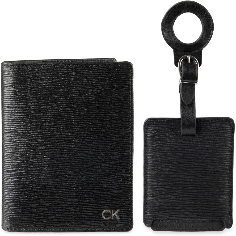 image:imageCalvin Klein Mens Wallet SetsMinimalist Bifold and Card CasesBlack Passport