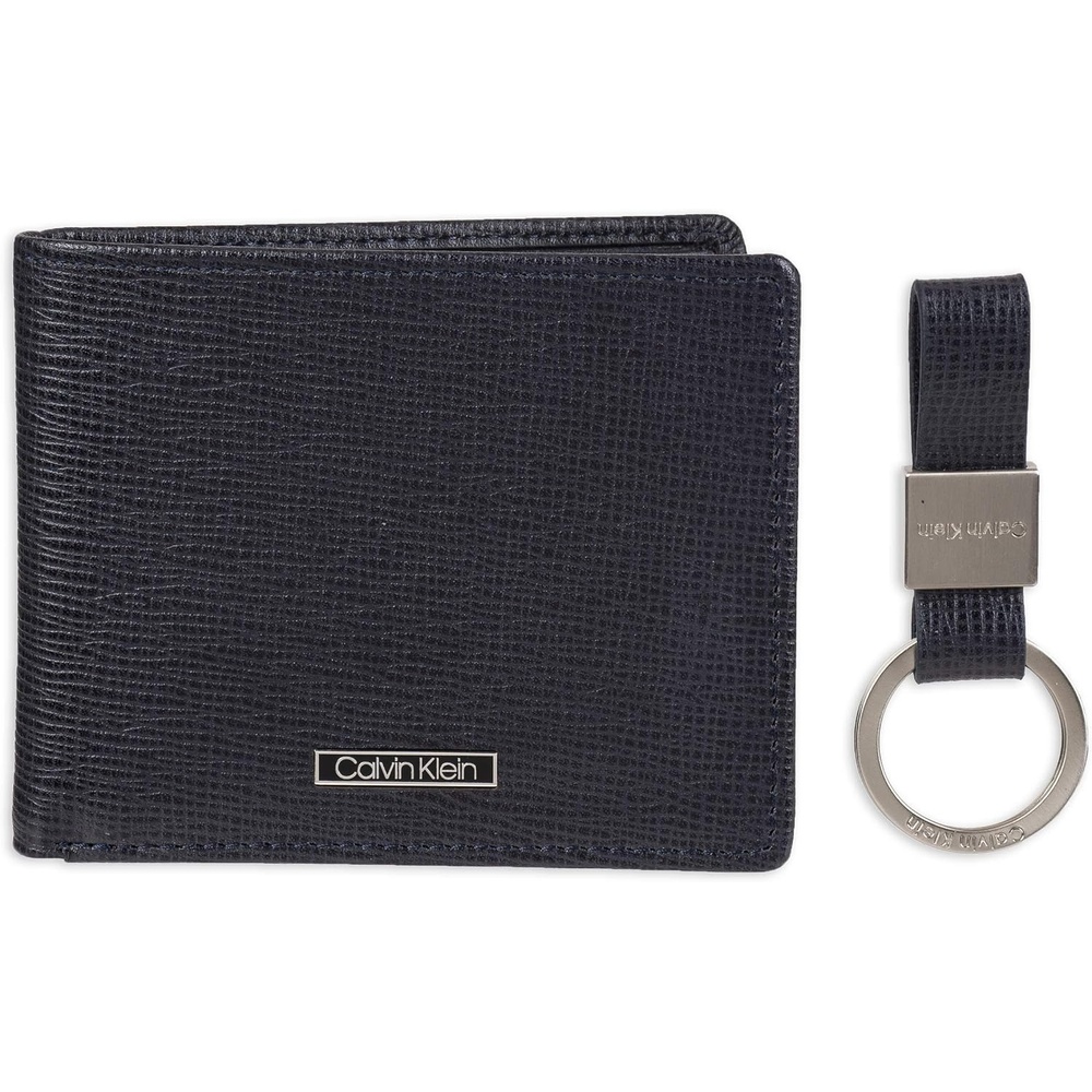 image:imageCalvin Klein Mens Wallet SetsMinimalist Bifold and Card CasesNavy  Bifold