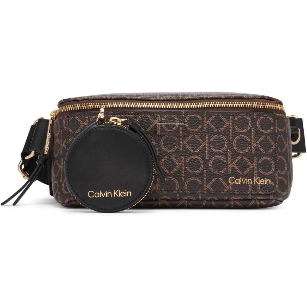 image:imageCalvin Klein Millie Novelty BeltBrownKhakiBlack