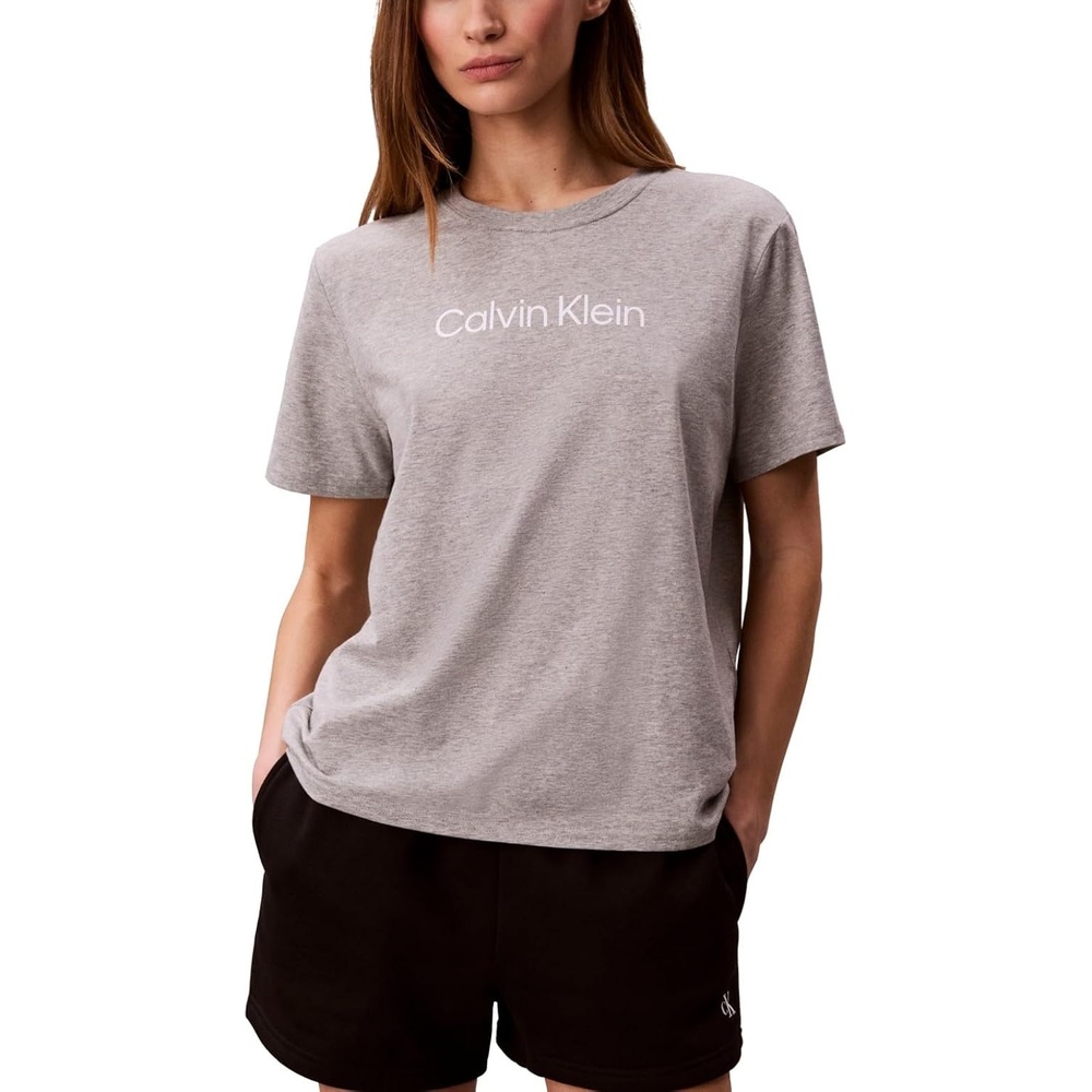 image:imageCalvin Klein Womens Commuter Classic TShirtGrey Heather