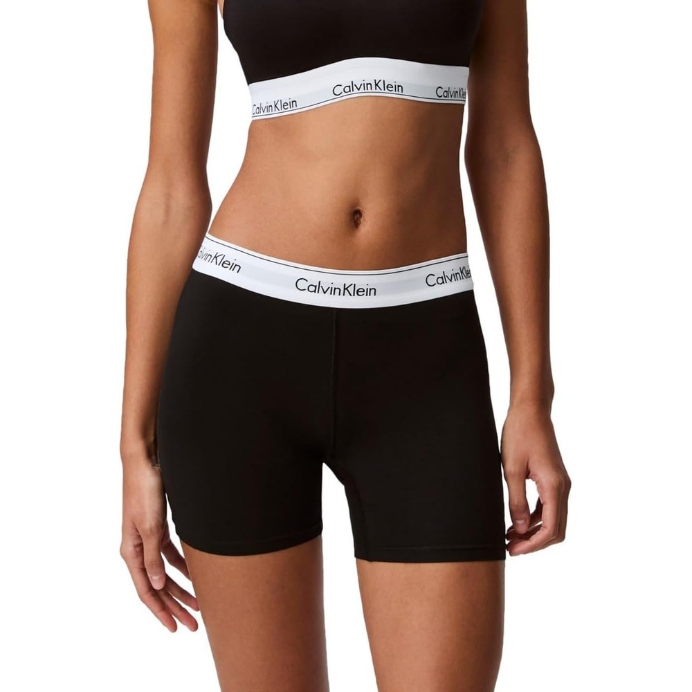 image:imageCalvin Klein Womens Modern Cotton Boxer BriefBlack
