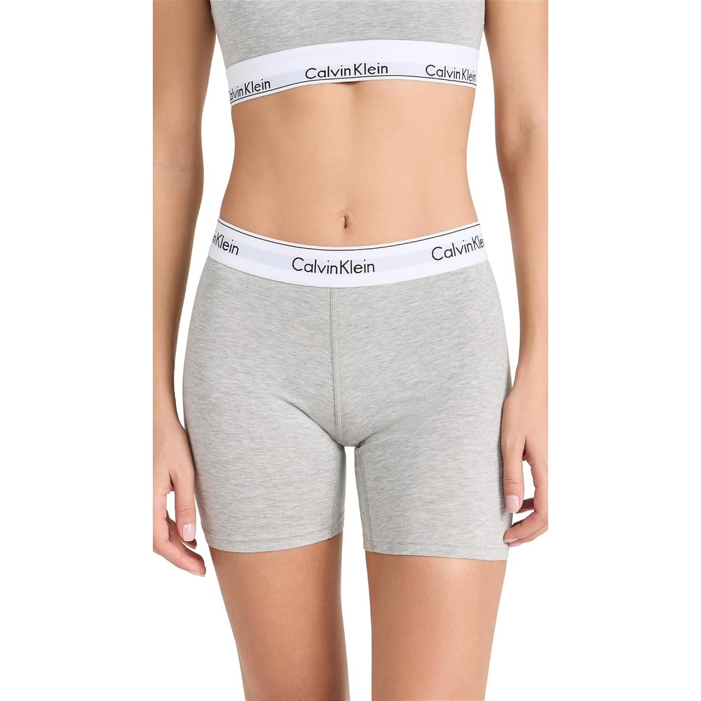 image:imageCalvin Klein Womens Modern Cotton Boxer BriefGrey Heather