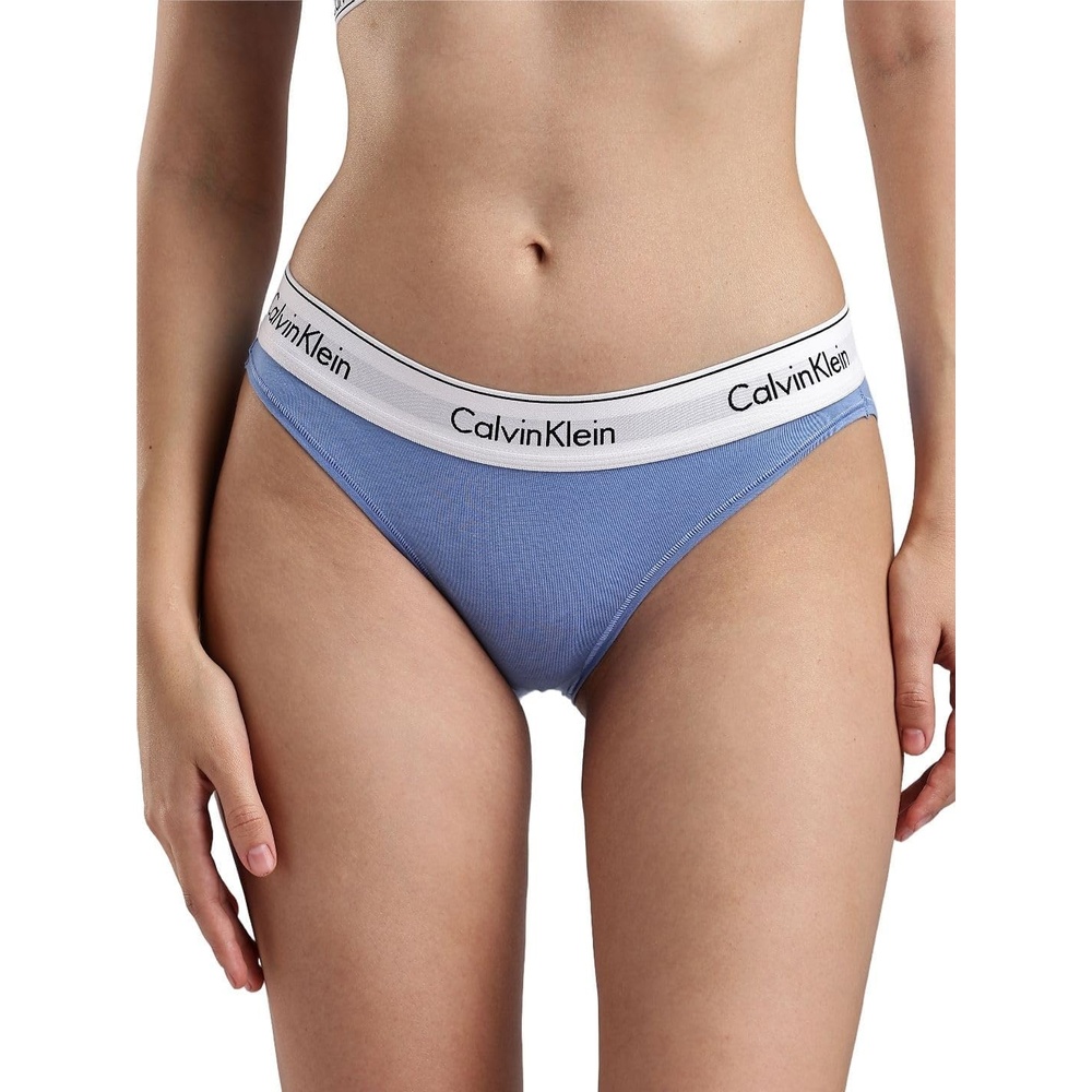 image:imageCalvin Klein Womens Modern Cotton Stretch Bikini PantyGlacier