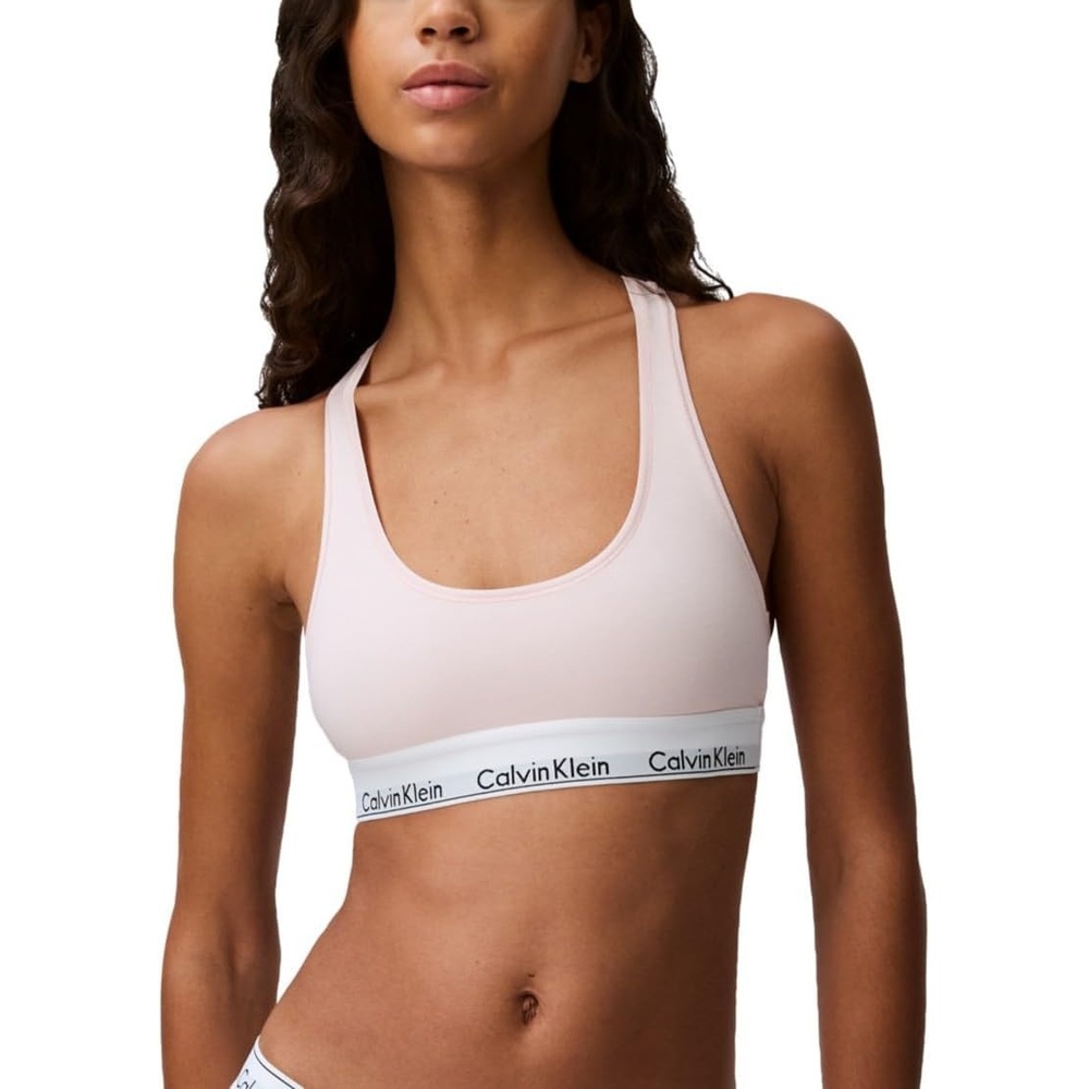 image:imageCalvin Klein Womens Modern Cotton Unlined Wireless BraletteNymphs Thigh