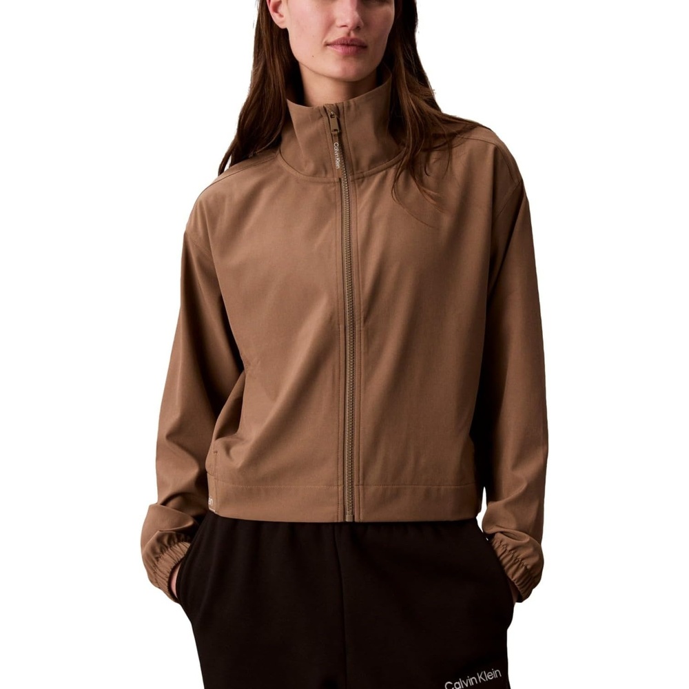 image:imageCalvin Klein Womens Modern Sport Windbreaker JacketShitake