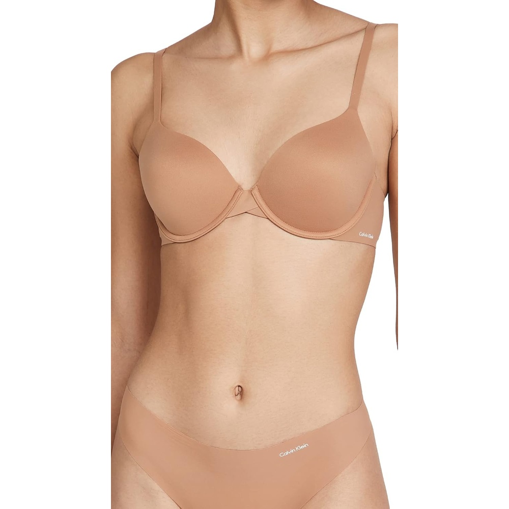 image:imageCalvin Klein Womens Perfectly Fit Modern TShirt BraBronzed