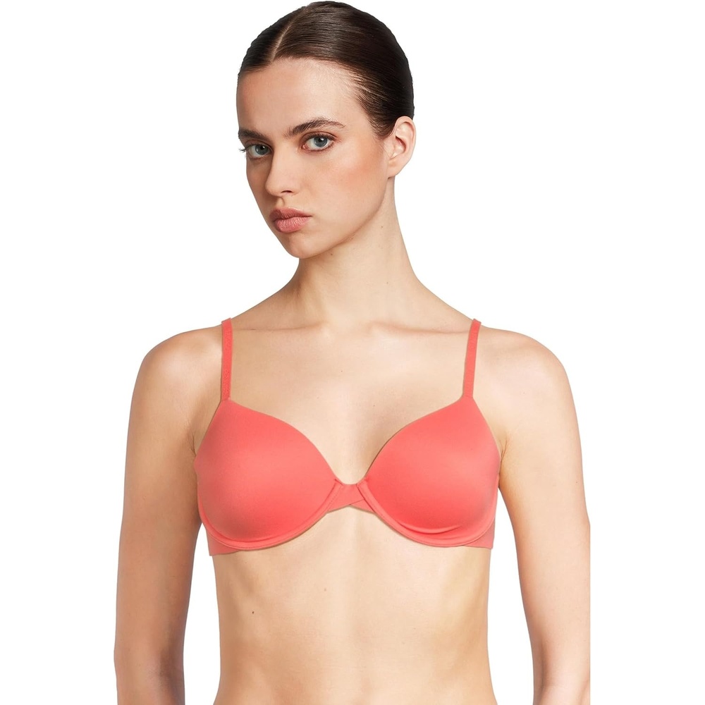 image:imageCalvin Klein Womens Perfectly Fit Modern TShirt BraExquisite Pink