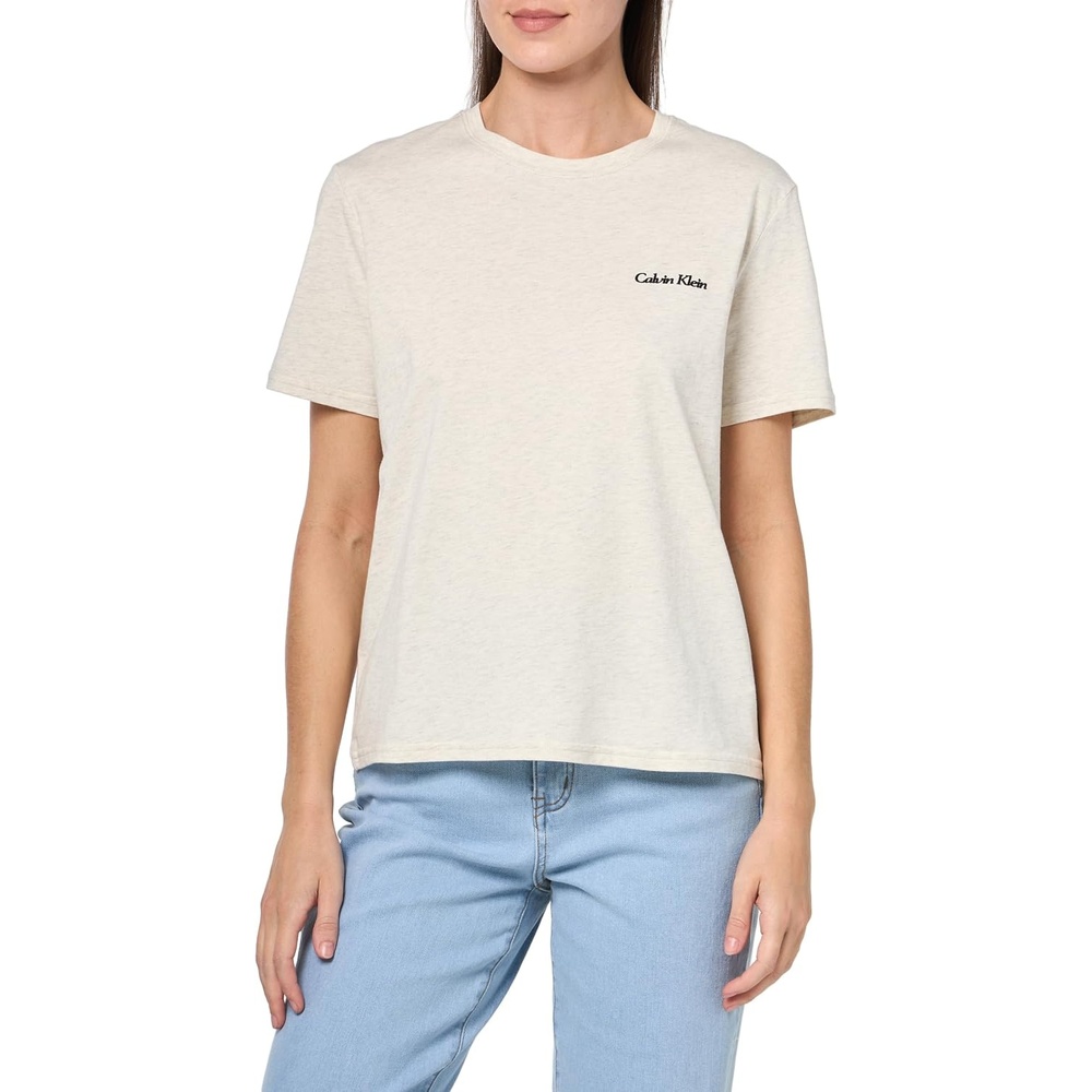 image:imageCalvin Klein Womens Performance Classic Fit TeeGrey Heather