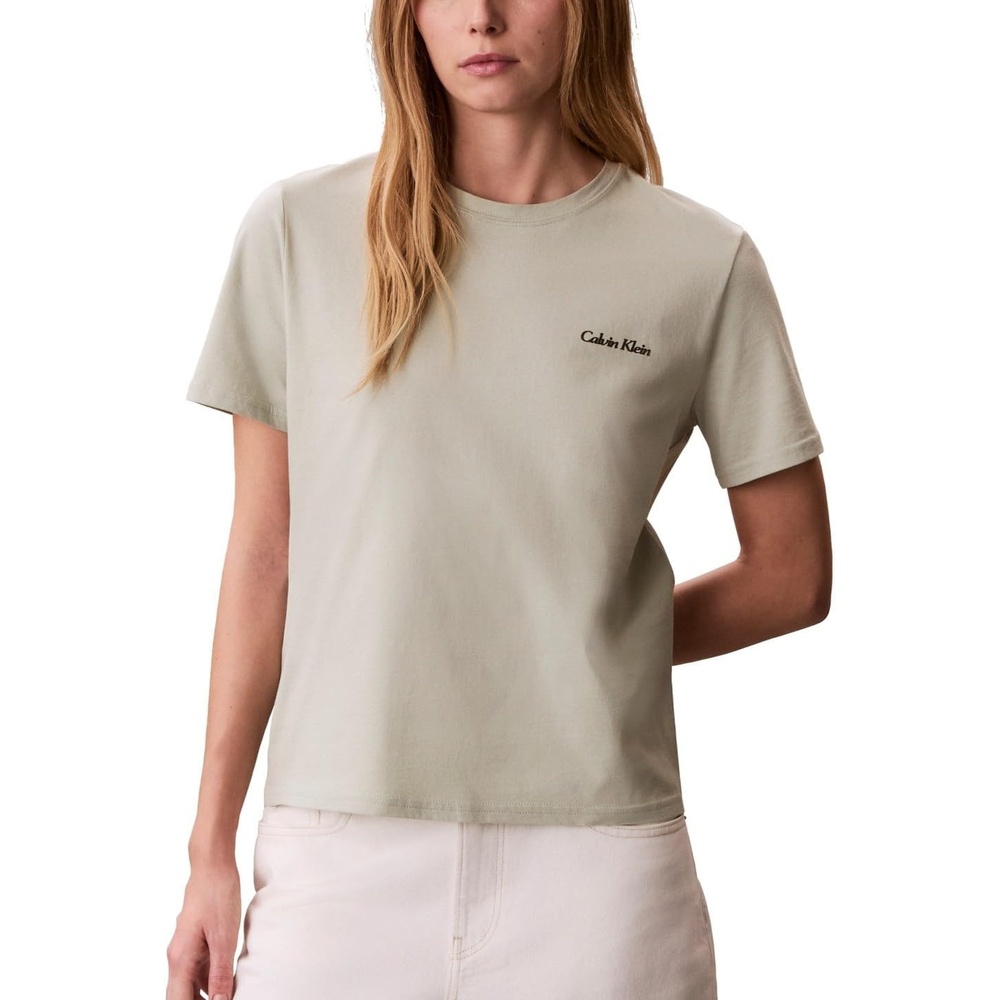 image:imageCalvin Klein Womens Performance Classic Fit TeeMisty Sage