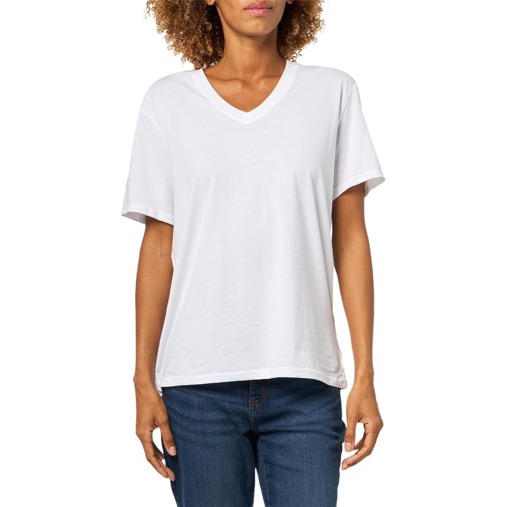 image:imageCalvin Klein Womens Performance Classic Fit VNeck TeeClassic White