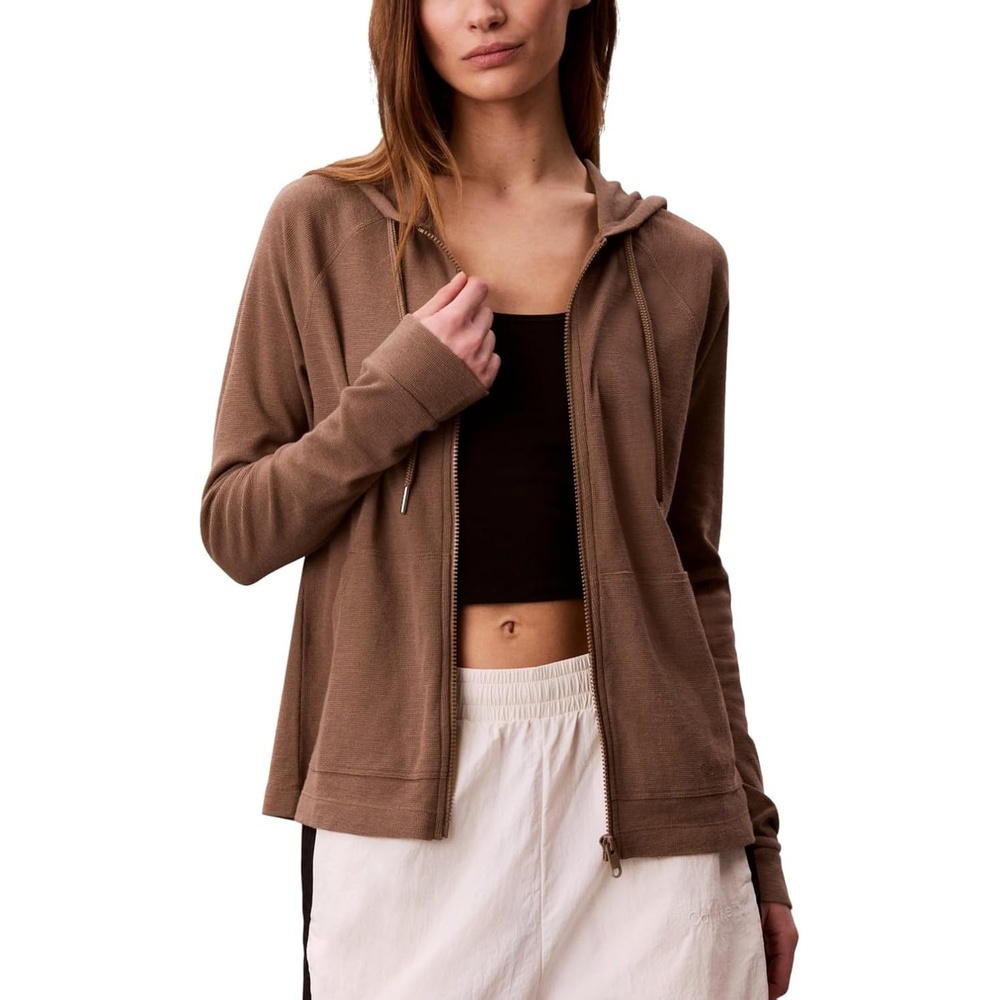 image:imageCalvin Klein Womens Performance Icon Sport Lightweight JacketShitake
