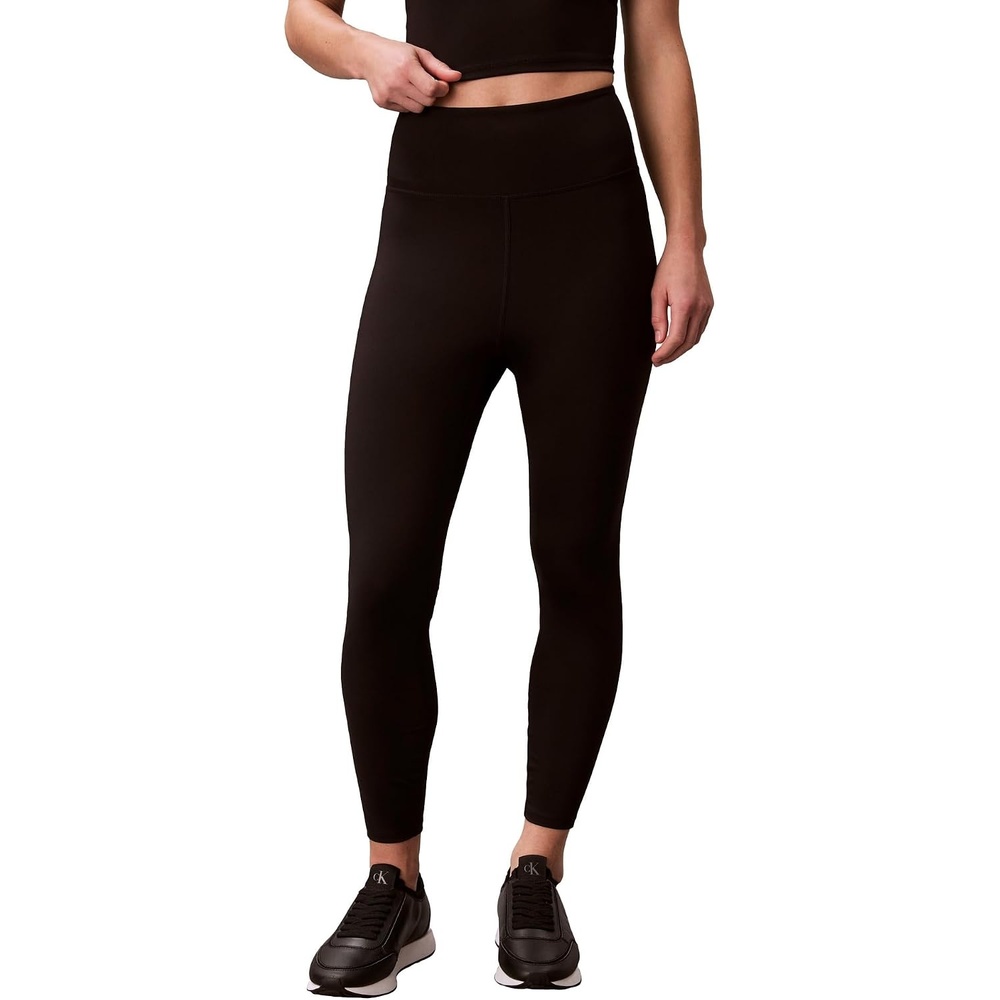 image:imageCalvin Klein Womens Performance Logo High Rise 78 LeggingsBlack