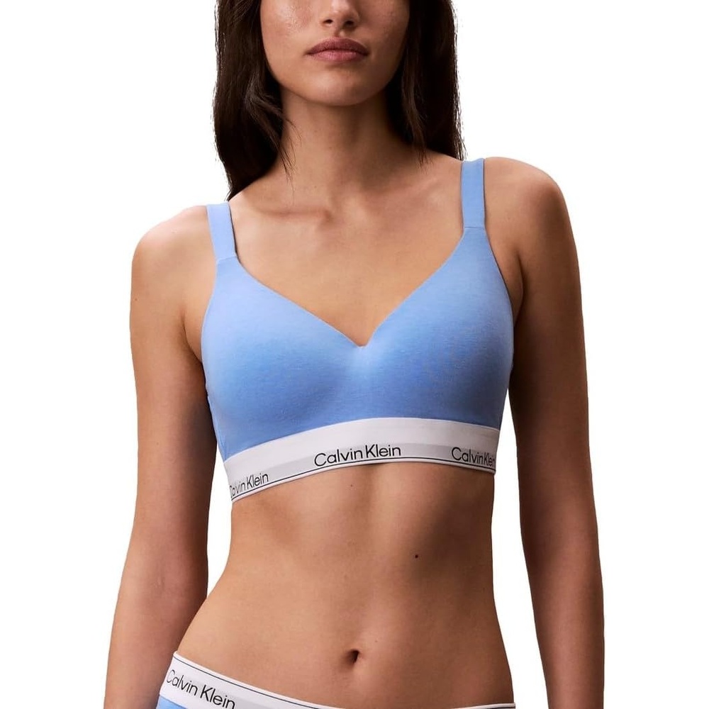 image:imageIcon Cotton Modal Lift BraletteBlue Descent