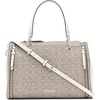 Almond/Taupe/White Logo