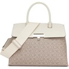 Almond/Taupe/White